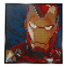 Конструктор — картина «Железный человек» LEGO Art Marvel (#31199)