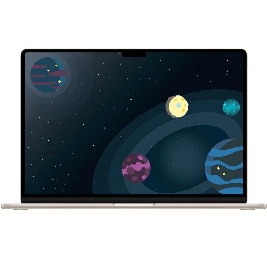 Ноутбук Apple MacBook Air 15" MRYR3 (M3 8-Core, GPU 10-Core, 8GB, 256GB)