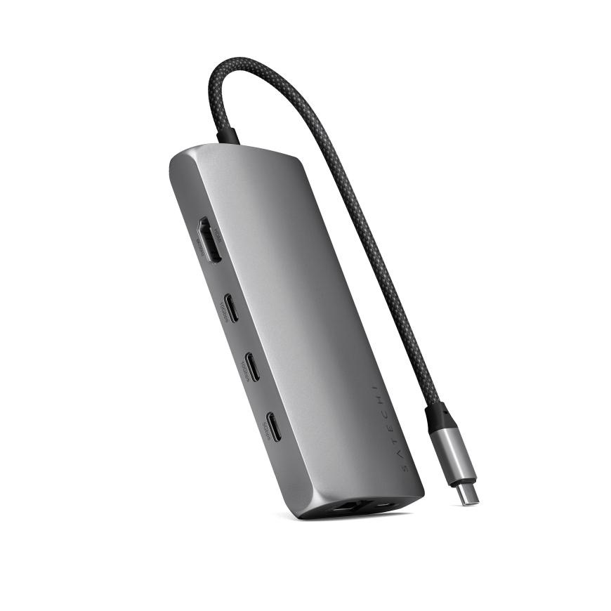 USB-Хаб Satechi USB-C Multiport V3 (USB-C) (ST-P8KE)