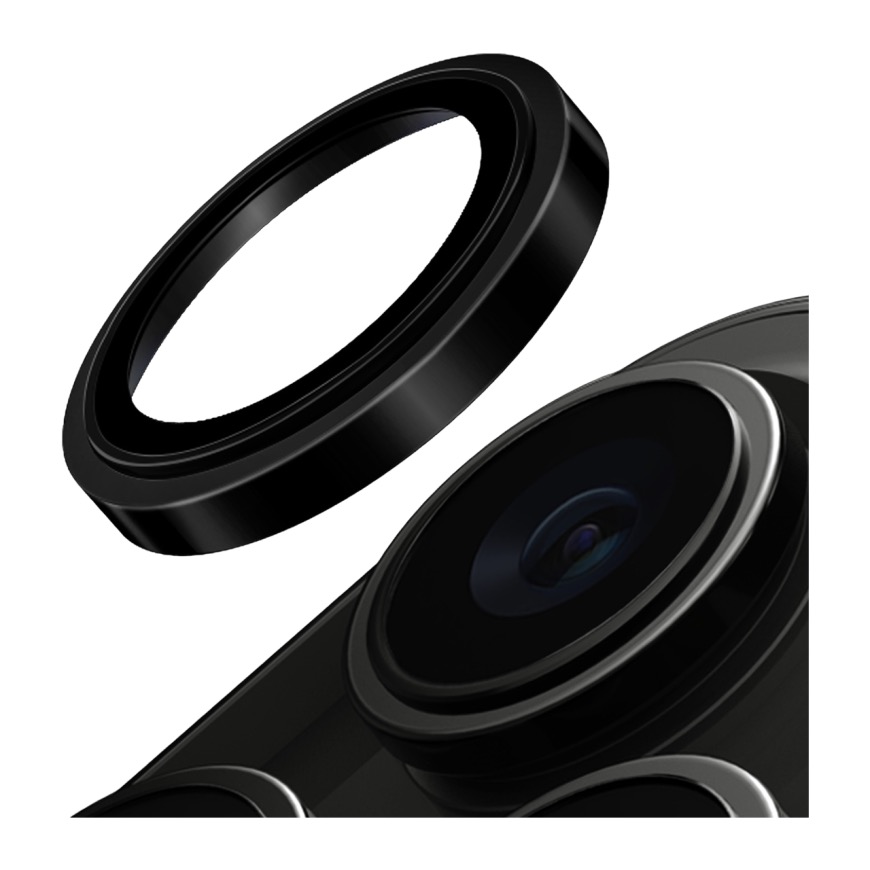 Сапфировое защитное стекло для камеры Uniq Optix Prime для iPhone 15 Pro, 15 Pro Max, 16 Pro и 16 Pro Max