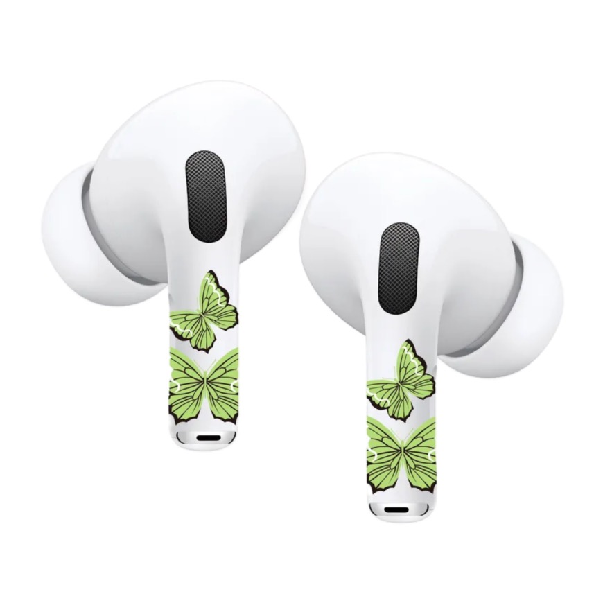 Виниловые наклейки VLP Easy Art «Бабочки» для AirPods Pro 2–3