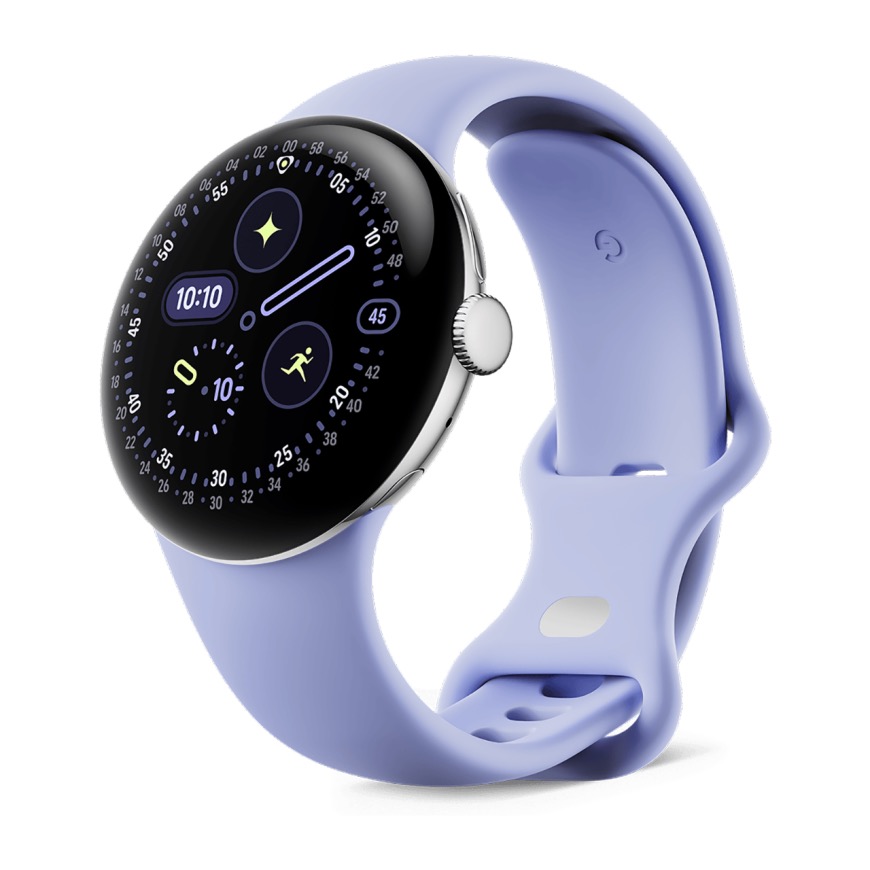 Умные часы Google Pixel Watch 4, 41 мм, Wi-Fi, ремешок цвета «голубой ирис»