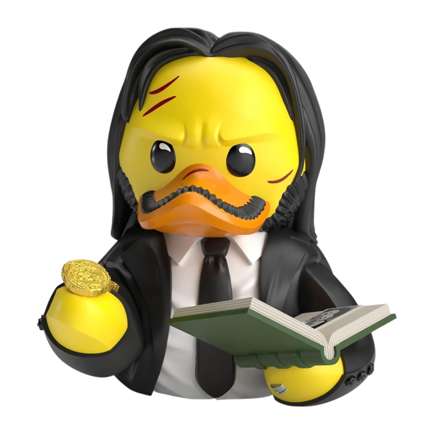 Коллекционная фигурка-утка «Джон Уик с книгой» TUBBZ First Edition John Wick