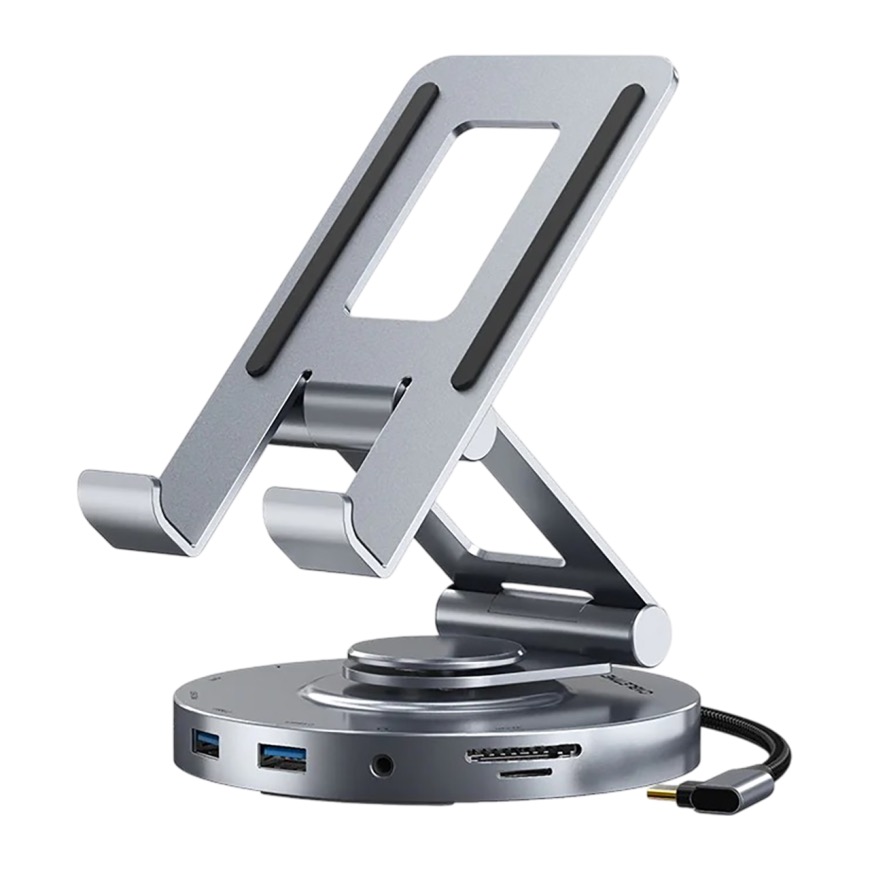 USB-Хаб-подставка CABLETIME 360° для iPad