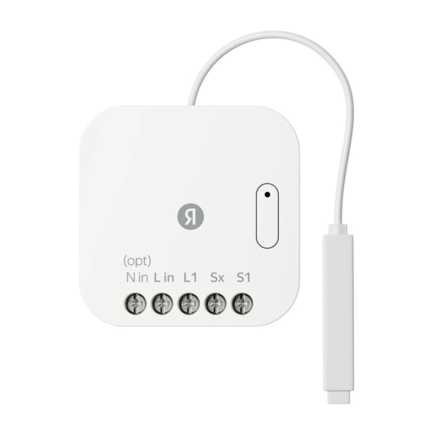 Умное одноканальное реле Яндекс Zigbee