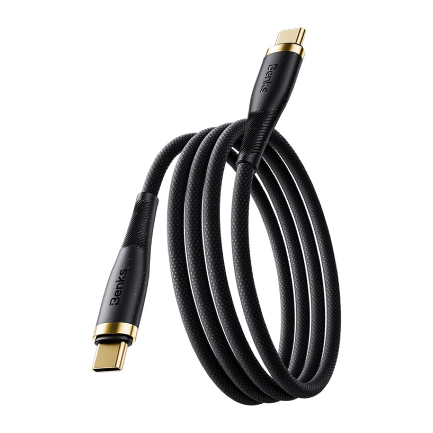 Кабель с оплёткой Benks PowerWeave D47 USB-C (USB 2.0) (1 м)